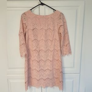 Jessica Howard Lace pink dress